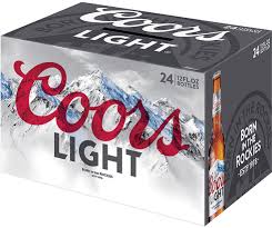Coors light 24x341ml-bouteilles
