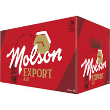 Molson Export  24x341ml-bouteilles