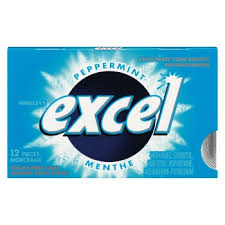 Gomme à mâcher sans sucre menthe 1un