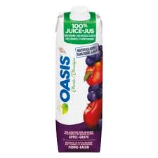 Jus oasis pomme et raisin 960ml