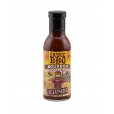Sauce BBQ St-Zacharie bourbon 350ml