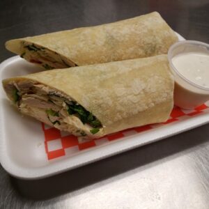 Tortillas poulet césar