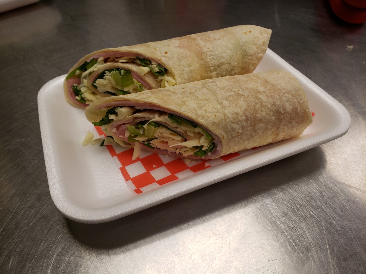Tortillas au jambon