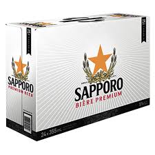 Sapporo 24x355ml-canettes